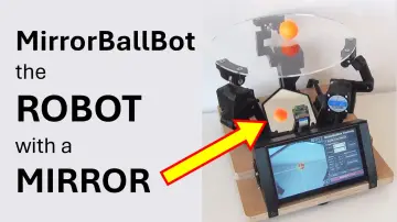MirrorBallBot, an innovative ball balancing robot
