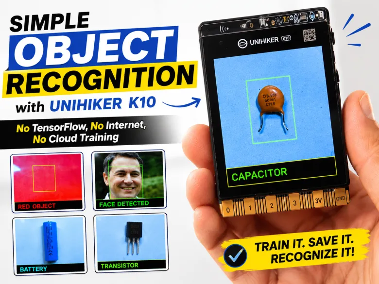 Simple Object Recognition with the UNIHIKER K10