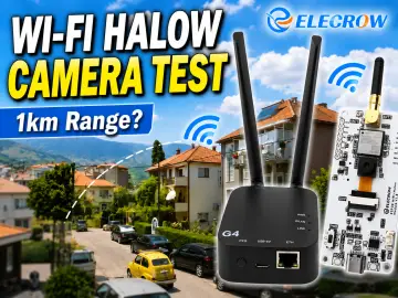 Wi-Fi HaLow Explained! Long-Range Camera Test up to 300m (ES