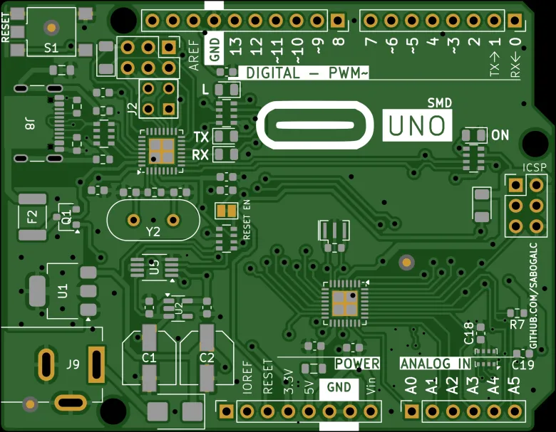 Arduino UNO IMU+BMP280