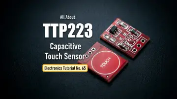 All About TTP223 Capacitive Touch Sensor
