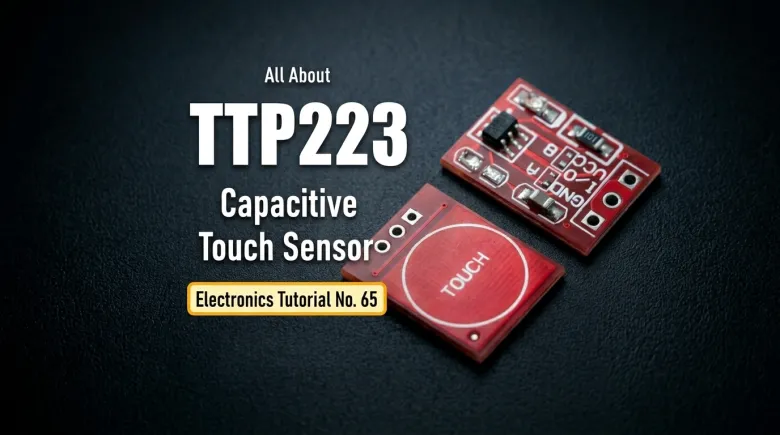All About TTP223 Capacitive Touch Sensor