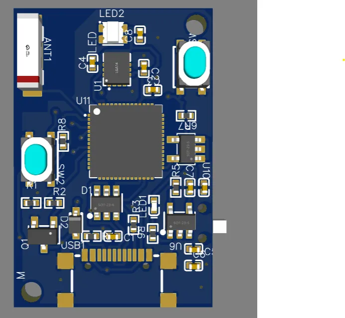 Smartwatch PCB Design and Integration