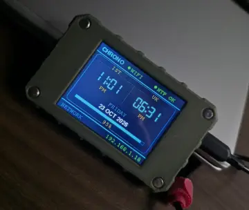 Digital Clock - 2.8inch ESP32 Solo Miner LCD Display