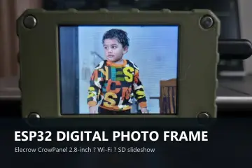 ESP32 Digital Photo Frame - 2.8inch Solo Miner LCD Display