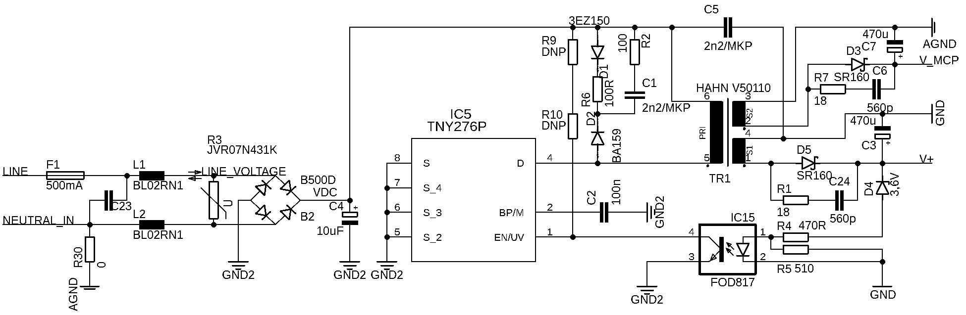 Power supply schematic