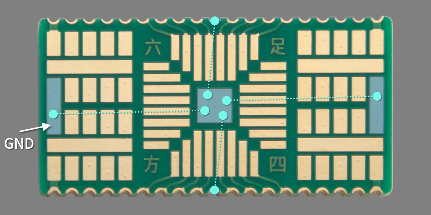 Hexapod Crown KQA ground connections