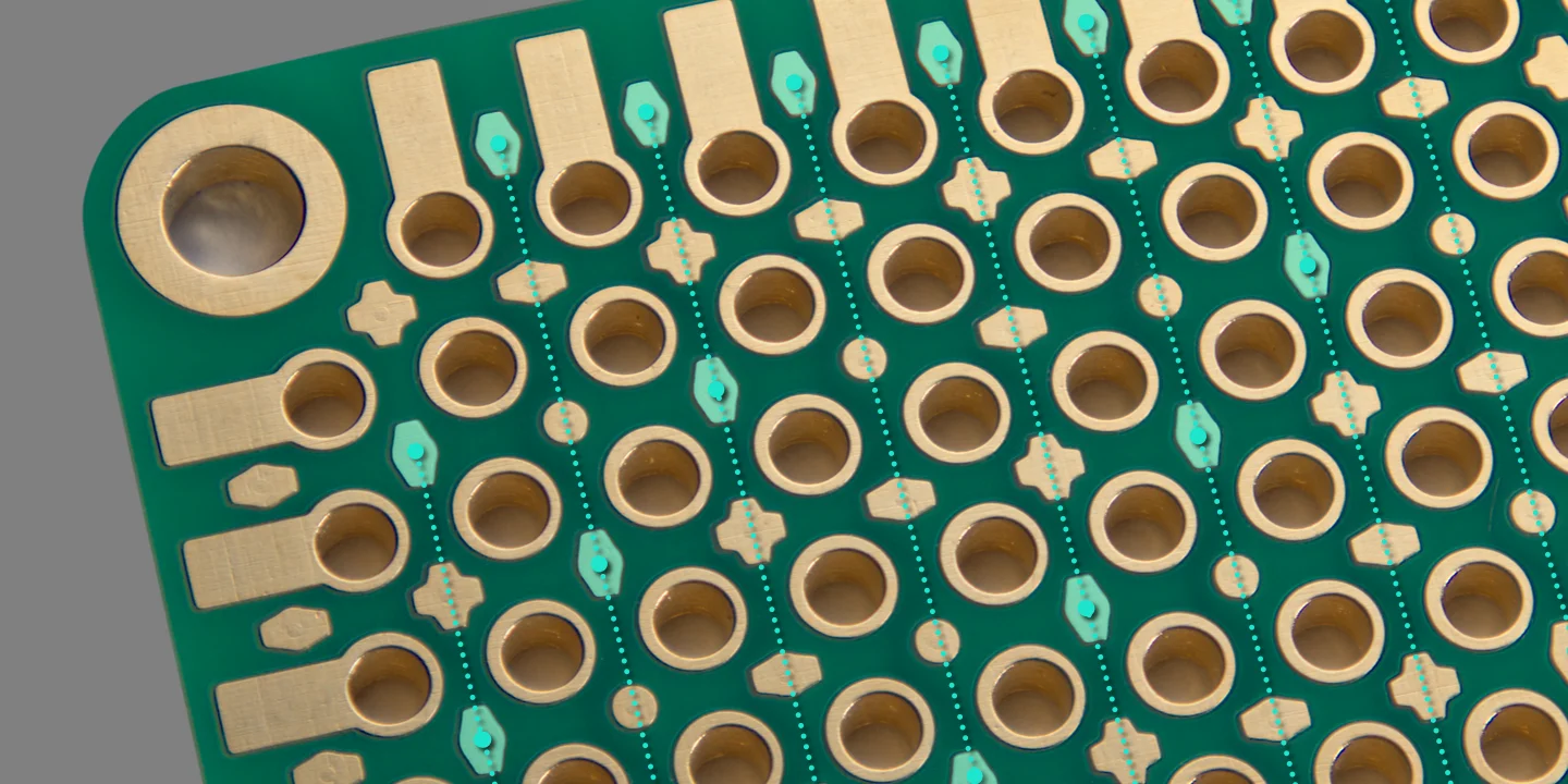 Hexapod Web vertical cross connections
