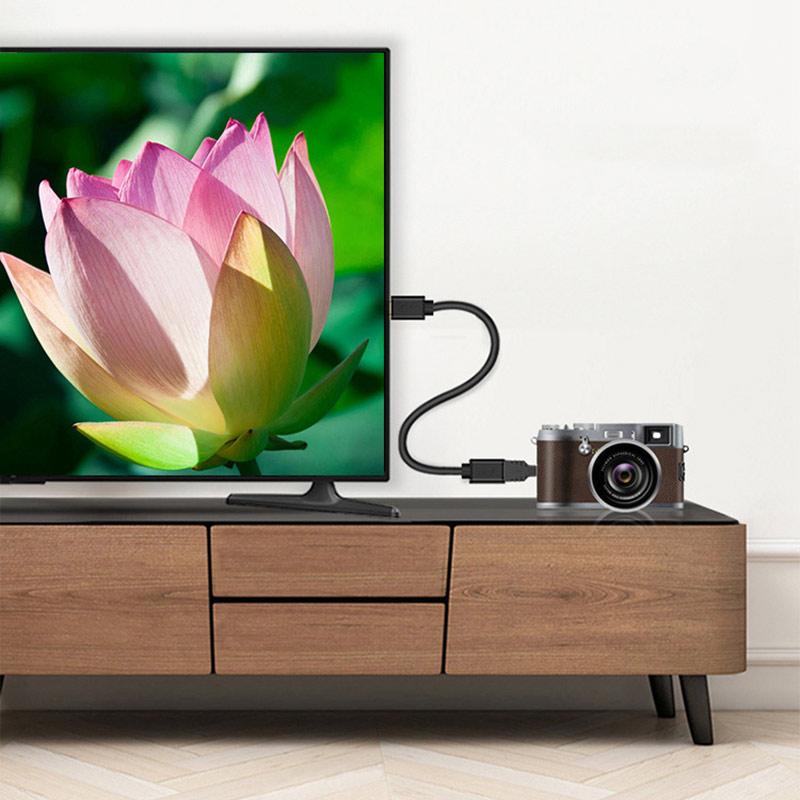 HDMI Connector connects with TV