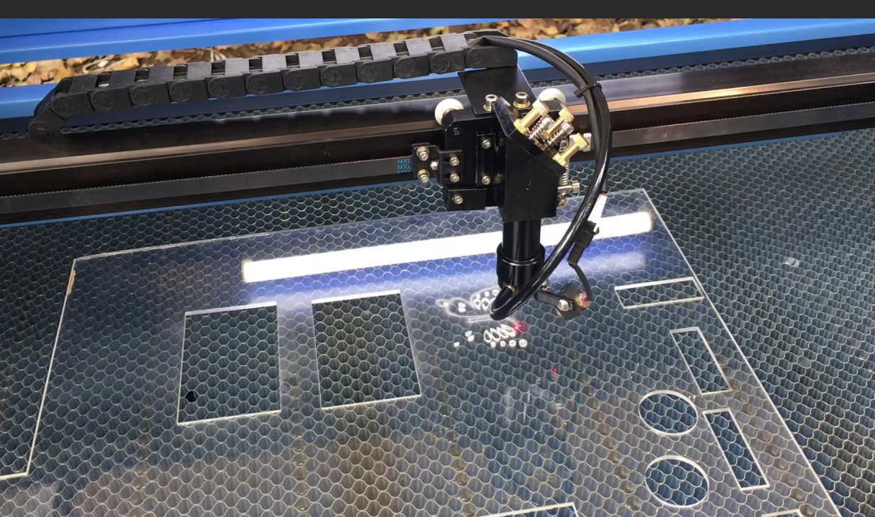 Acrylic laser cutting