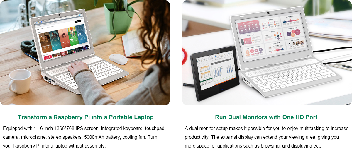 Portable Raspberry Pi Laptop