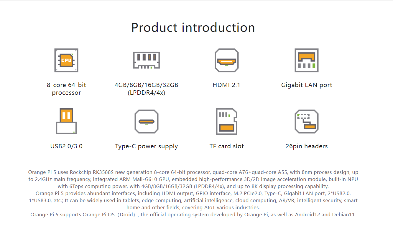 Orange pi 5