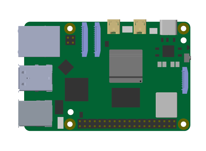 Raspberry Pi 5 3D Design 
