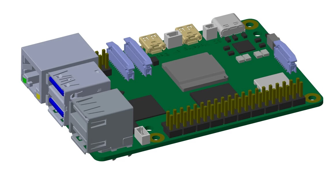 Raspberry Pi 5 3D Design