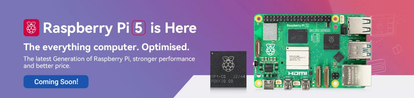 Raspberry Pi 5 Coming Soon