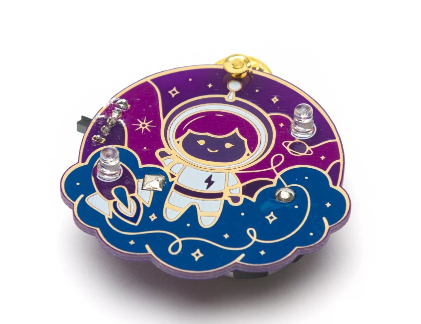 Space Girl Soldering Kit