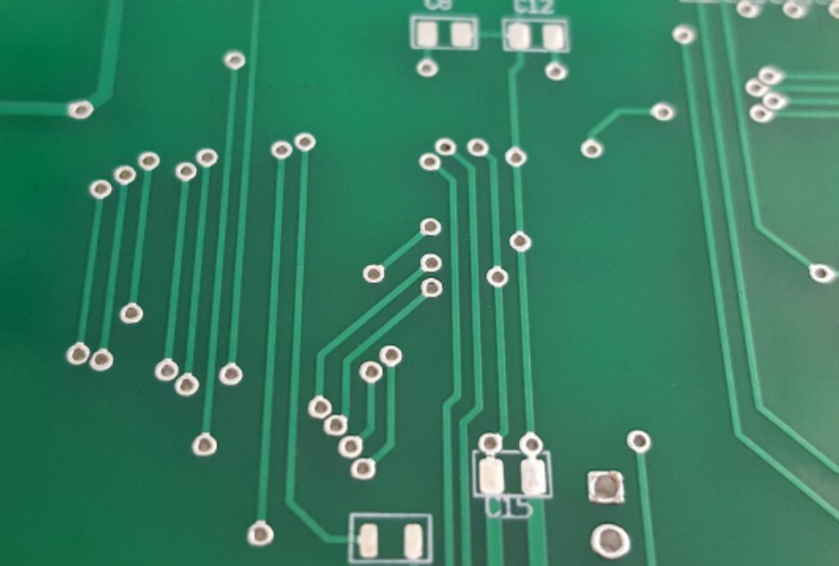 Vias not covered