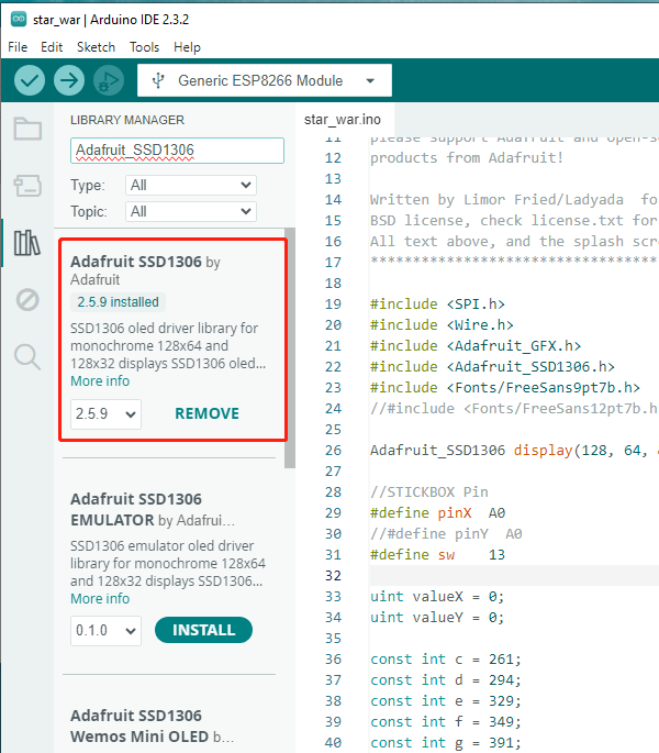 arduino ssd