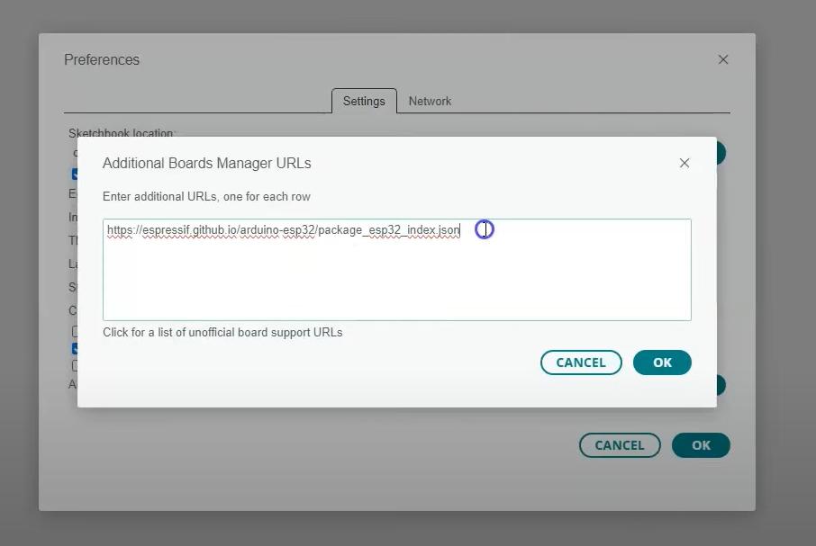 additional boards manager url