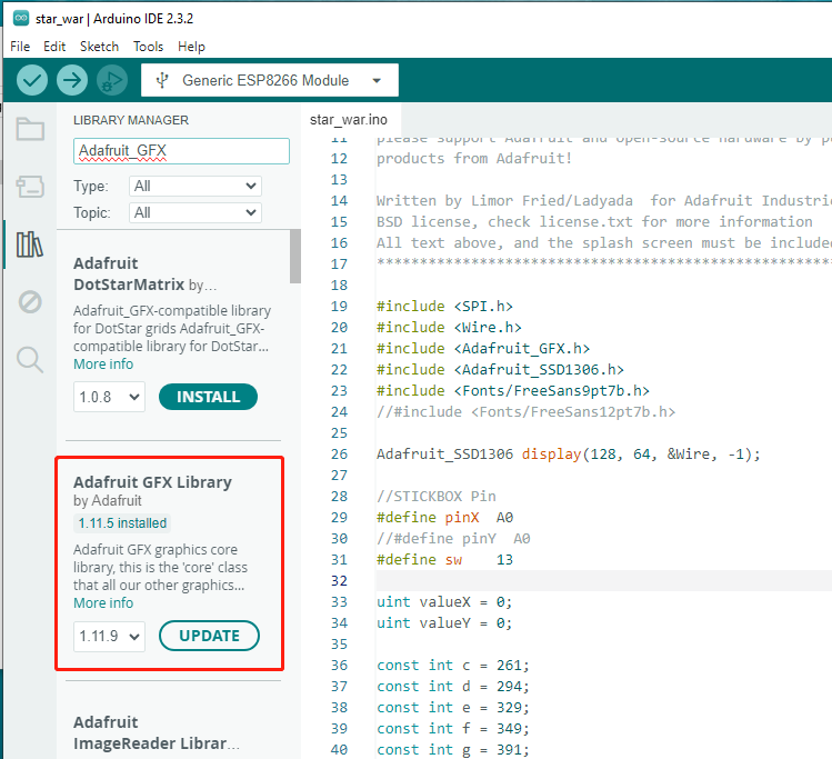 arduino gfx