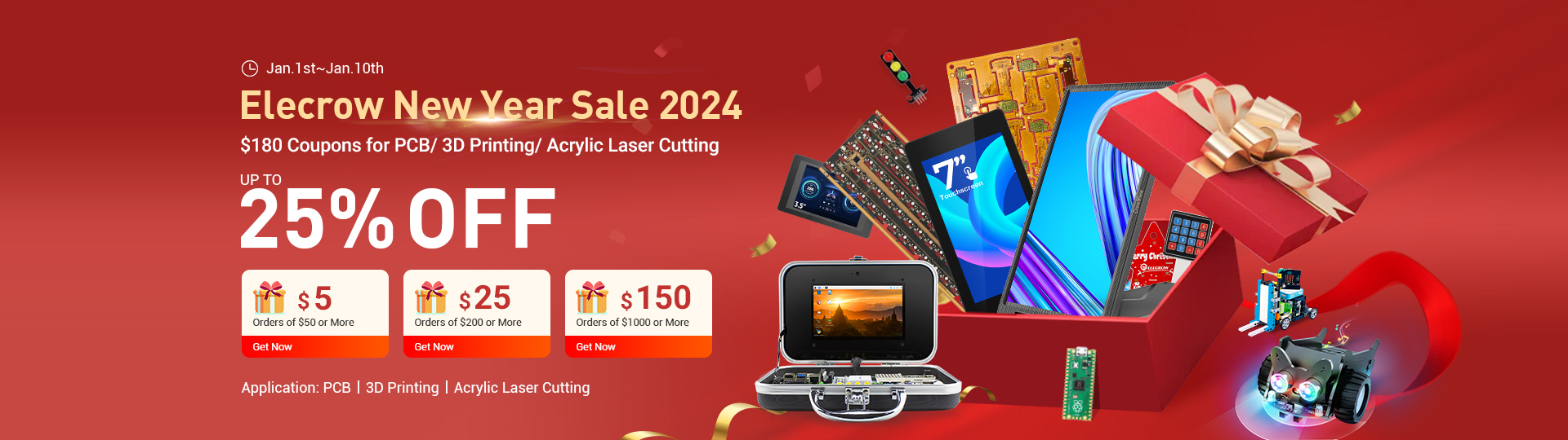 Christmas Sale Up to 25 off