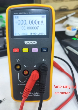 Auto-ranging ammeter