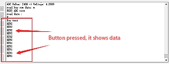 Buttons Pressed Data