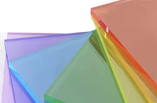 colored laser cut acrylic