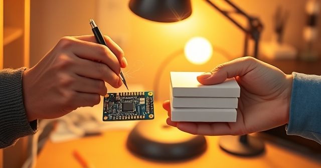 Maker custom PCB