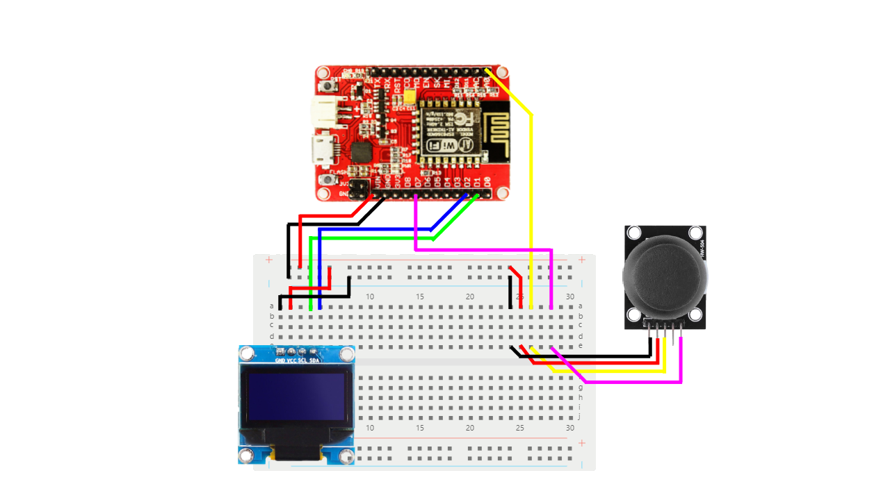 diagram of esp8266 project