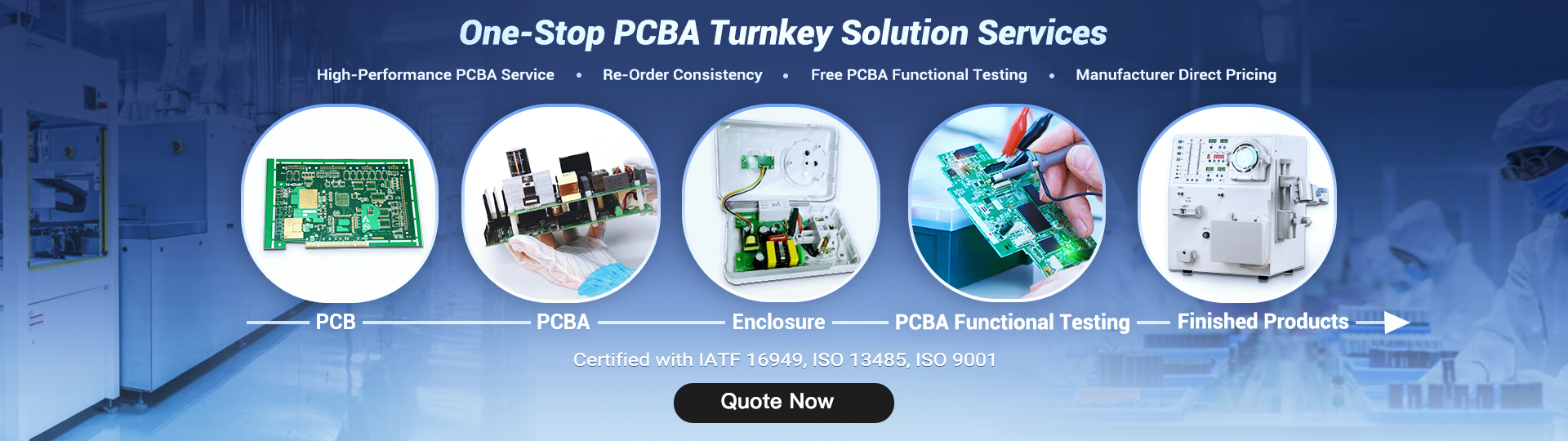 from pcb to finished products