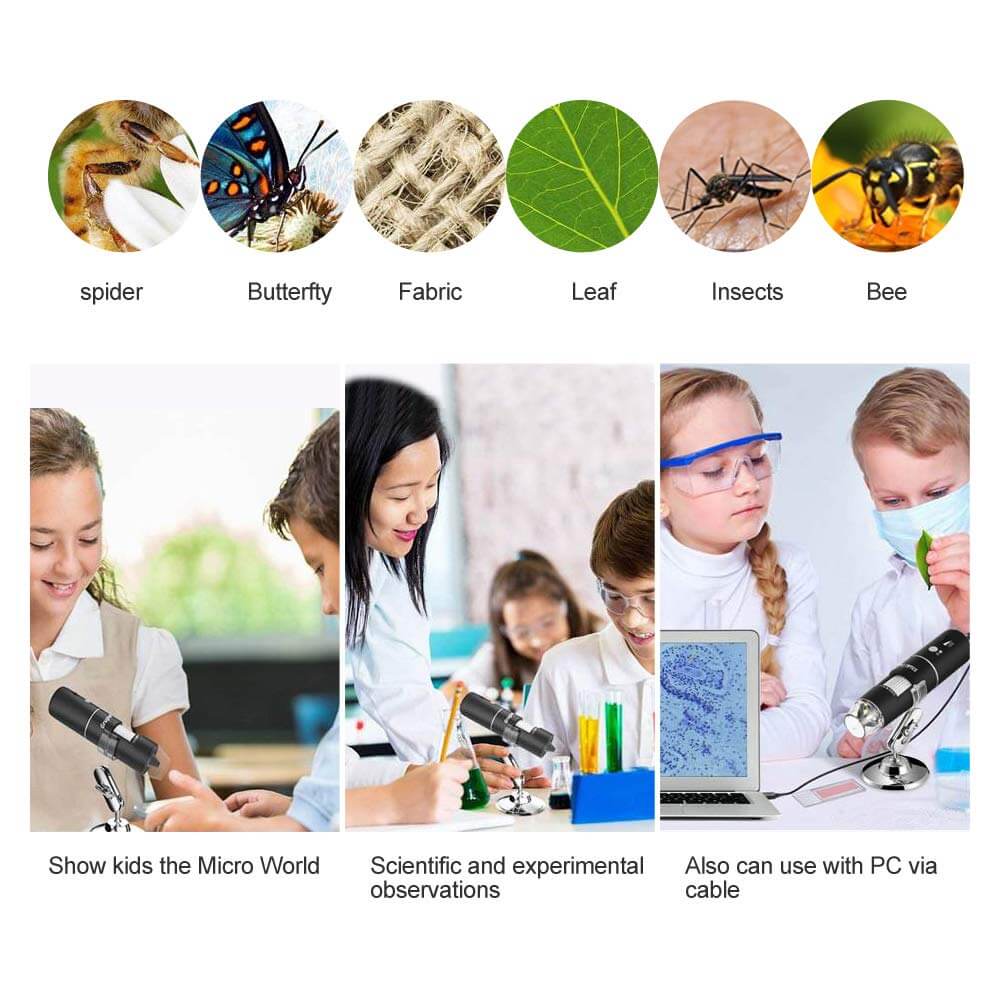 Wide Application of digital portable microscope