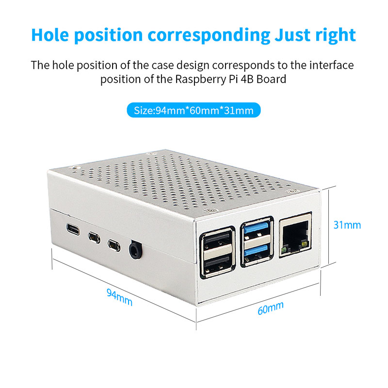 raspberry pi 4 open case