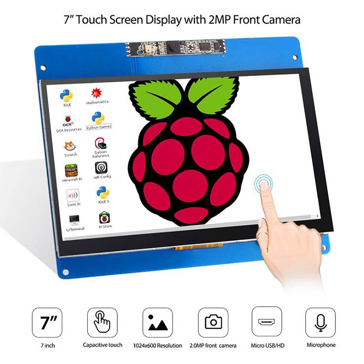 7 inch touch display features