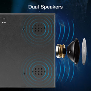 8 inch portable display with dual speaker