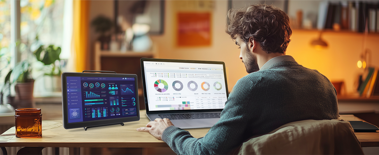 10.1inch Monitor can be used for working