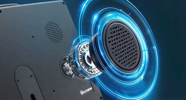 10.1 inch monitor with dual speakers