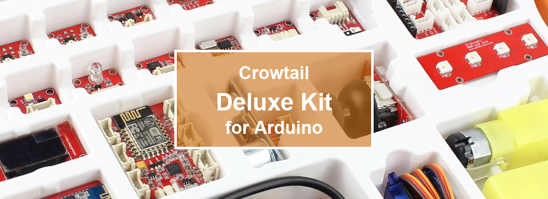 crowtail deluxe kit for arduino