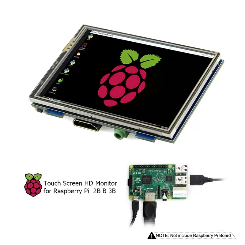 3.5 inch monitor connect with Raspberry Pi