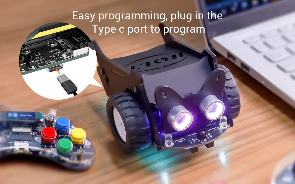 programmable crowbot car