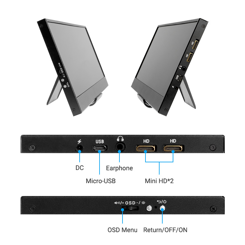 14 inch display interface overview