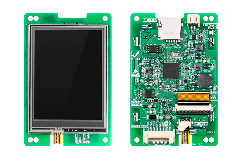 2.8 inch touch screen