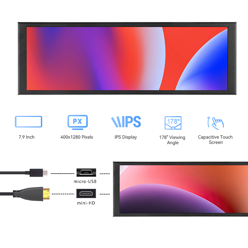 7.9 inch IPS Screen