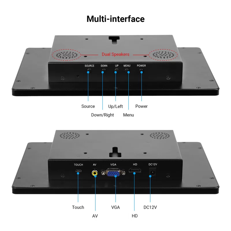 10.1 inch display interface overview