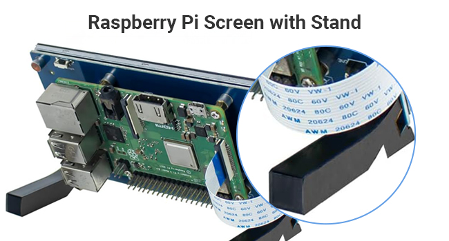 5inch DIS IPS Raspberry Pi monitor with Stand