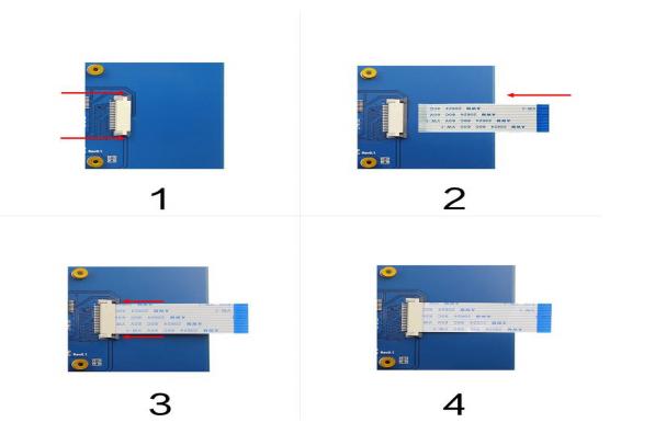 How to connect the FPC cable