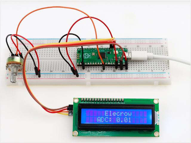Voltage Monitor of Pico starter kit
