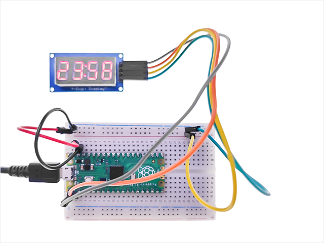 raspberry pi pico clock projects