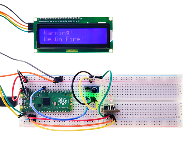 raspberry pi pico fire alarm projects