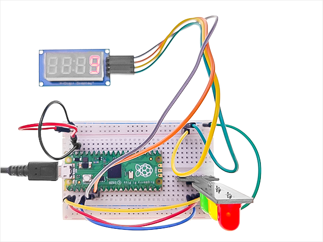 raspberry pi pico traffic light projects